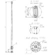 Опора освещения СФК-400-11,0-02-ц - Опоры и металлоконструкции