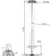 Высокомачтовая опора BM-35-C2/20-II - Опоры и металлоконструкции