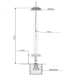 Мачта МГФ-М - Опоры и металлоконструкции