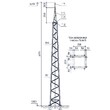 Молниеотвод МС-40,2 (серия 3.407.9-172) - Опоры и металлоконструкции