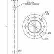 Закладная деталь фундамента ФМ-219-2,5-420(14) - Опоры и металлоконструкции